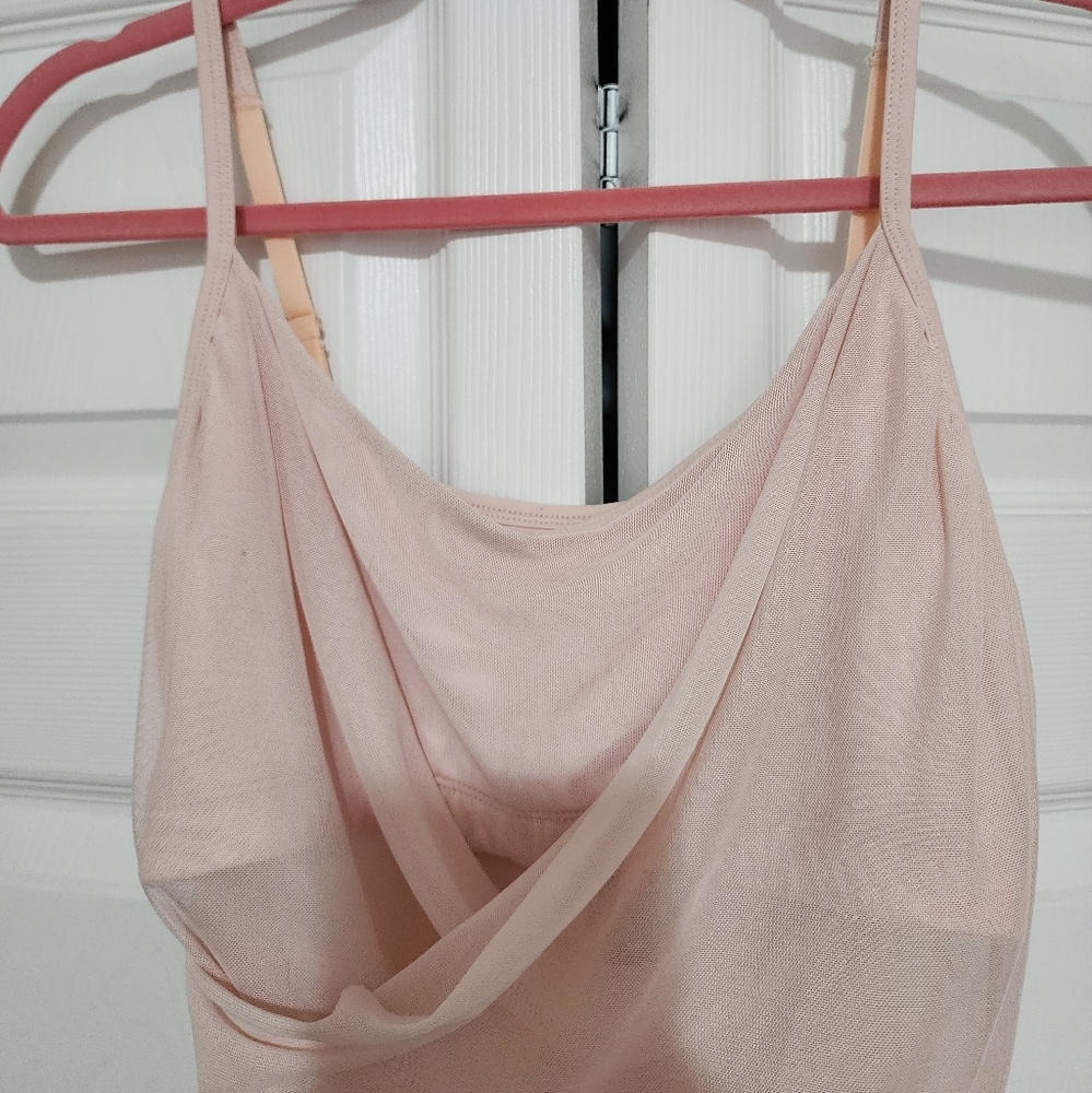 Fabletics Light Pink Wrap Tank - image 2